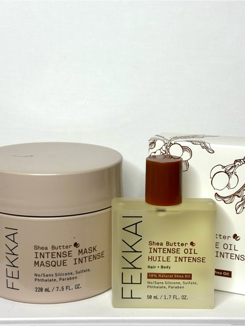 FEKKAI Bundle! Shea Butter Intense Mask + Intense Oil hair & body (discontinued)